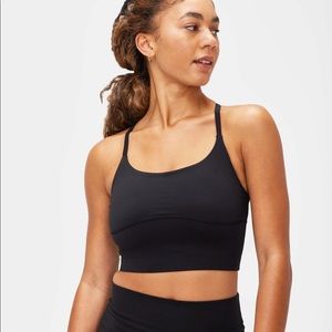 Outdoor Voices Flow Crop Top in Black